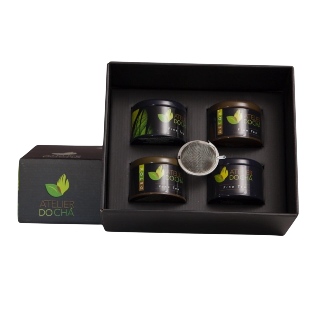Chá Detox Energético 45g
Kit Tea Experience | Caixa Presente Exclusiva